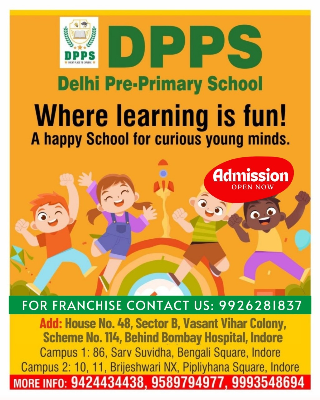 Best PrePrimary school in Indore