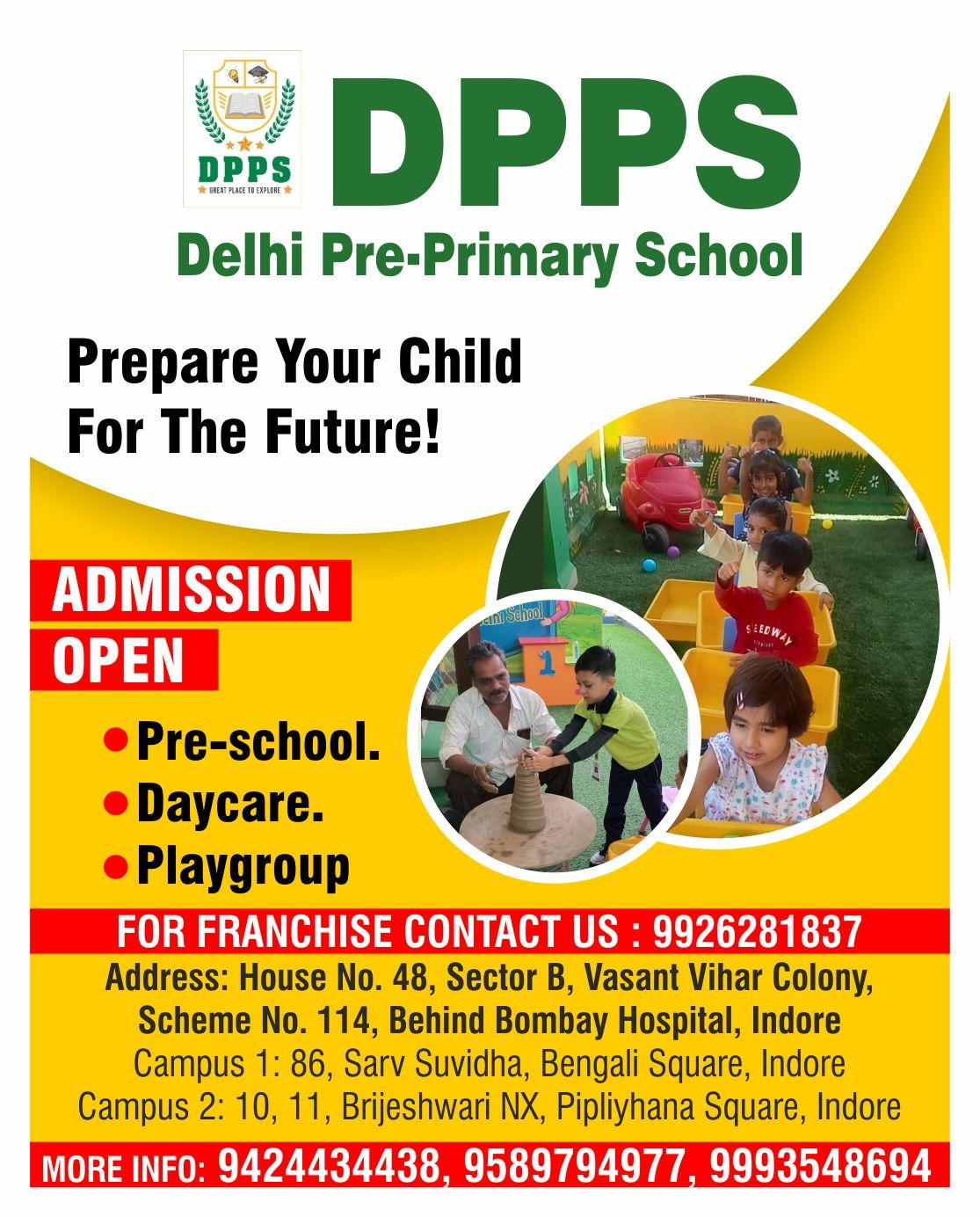 Best Playschool in Indore