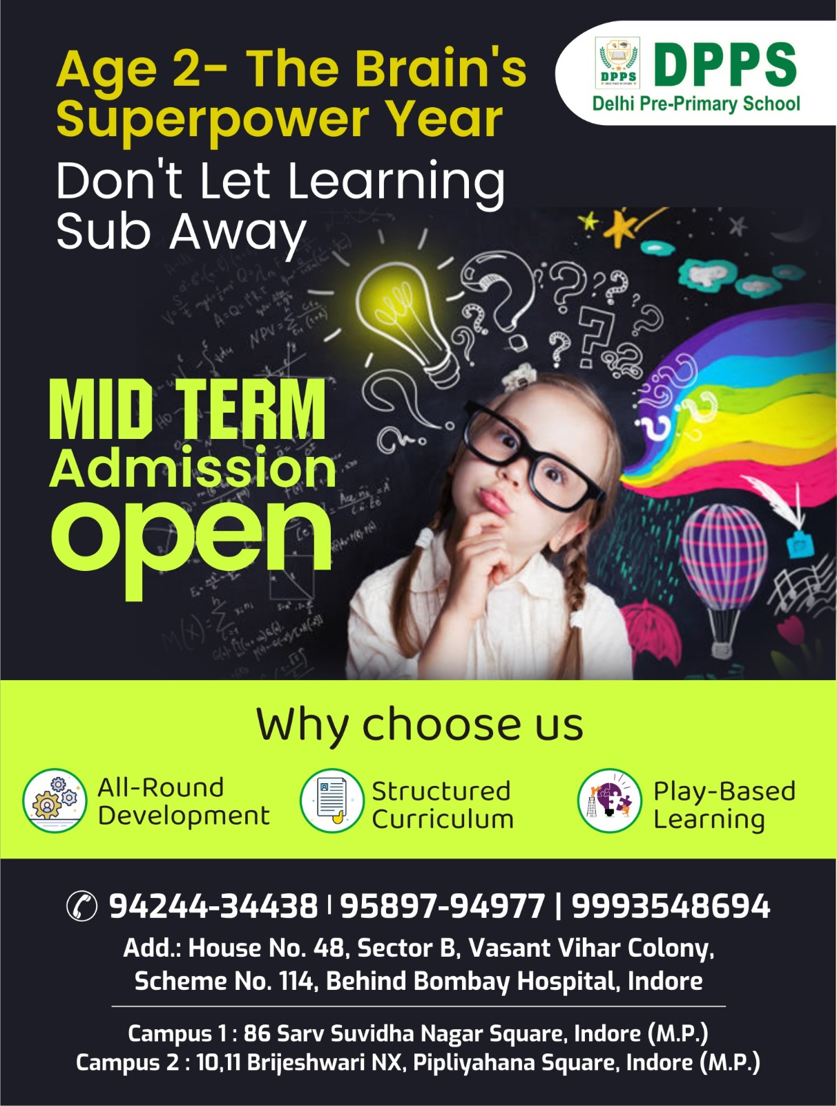 Best PrePrimary School in Indore