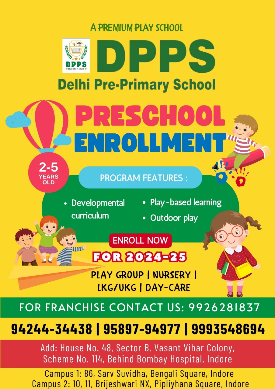 Best Nursery school in Indore