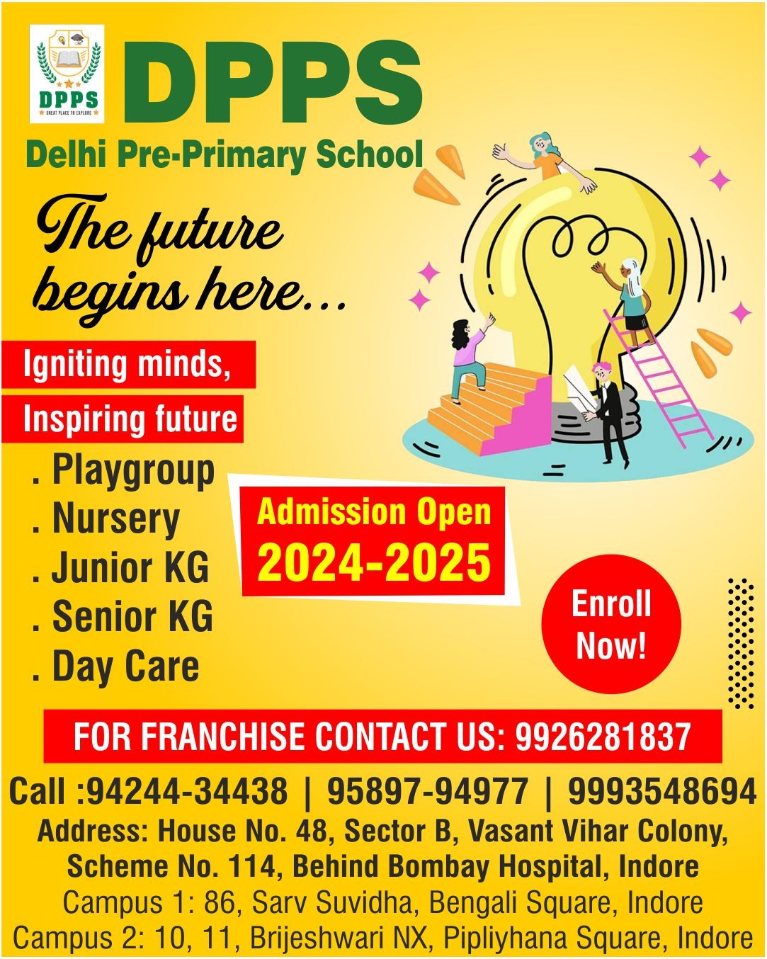 Top PreSchool For Daycare Program in Indore