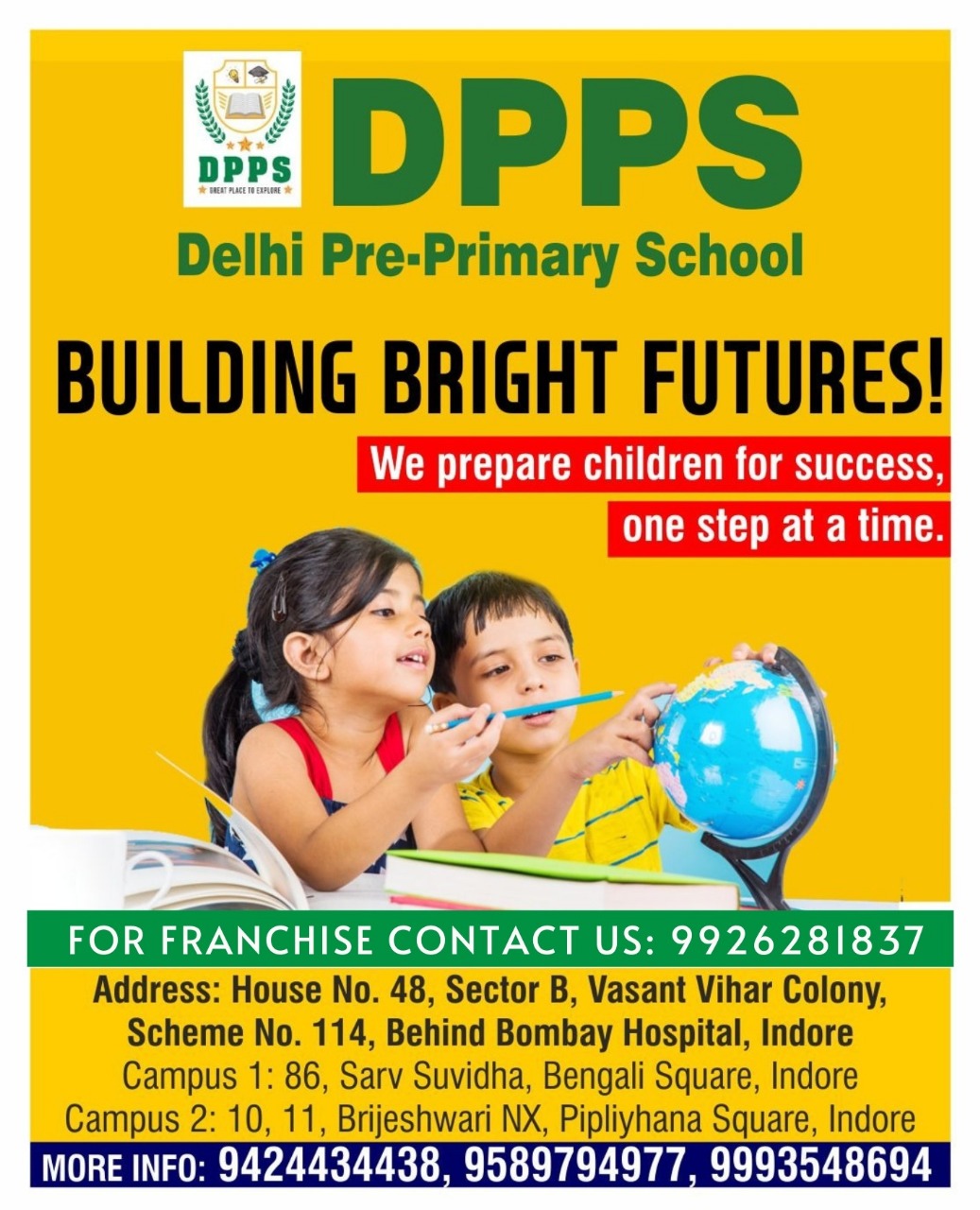 Best Pre Primary school in Indore