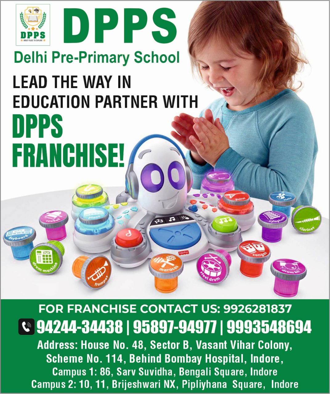 Best PrePrimary School Franchise in Indore