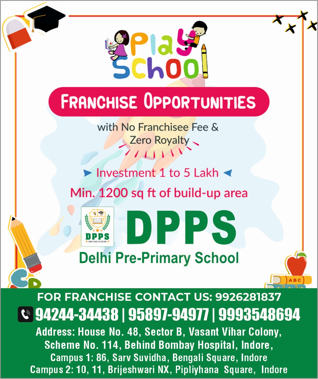 Best Day Care Franchise Opportunity in Indore