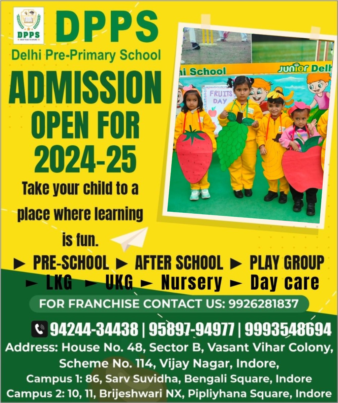 Best Nursery School Near Me In Indore